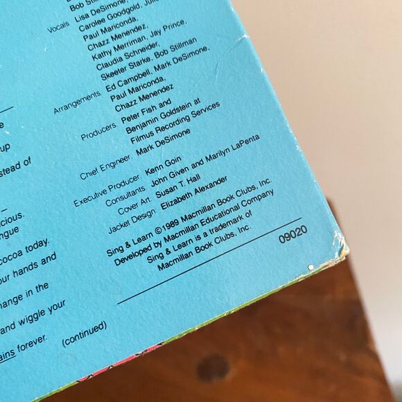 Vintage 1989 Make Believe Sing & Learn Vinyl Record - Picture 7 of 7